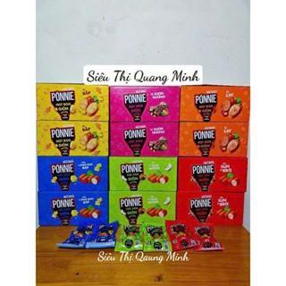  Hộp 20 Gói Xúc Xích Ponnie Hot Dog Giòn Ăn Liền x Gói 28G - Mini 20G 