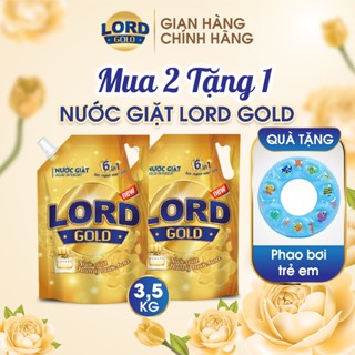 Nước Giặt Xả LORD Hương Nước Hoa Đậm Đặc Sạch Khuẩn Lưu Hương Thơm Cựu Lâu An Toàn Da 3.5/3kg