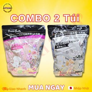  Viên giặt xả Duree Balle Nhật Bản 65 viên – Thơm lâu tiện lợi sạch áo quần 