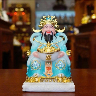 tượng Thần tiền đá. tượng thần tài thổ địa đá ngọc