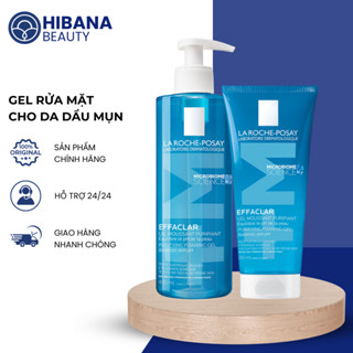  Gel Rửa Mặt La Roche-Posay EFFACLAR +M Purifying Foaming Gel Cho Da Dầu Nhạy Cảm  MẪU MỚI  