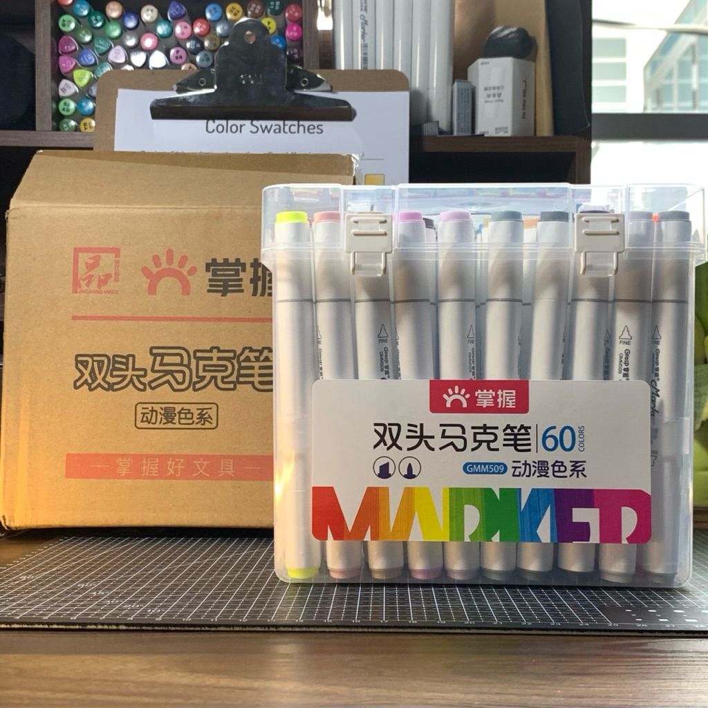 Marker Grasp gốc cồn 60 màu