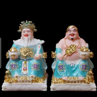 tượng Thần tiền đá. tượng thần tài thổ địa đá ngọc