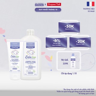 [TẶNG XỊT KHOÁNG 300ML] Combo Kem Dưỡng Ẩm Hữu Cơ 100ml + Dung Dịch Vệ Sinh Ngừa Hăm Tã Hữu Cơ Dành Cho Bé