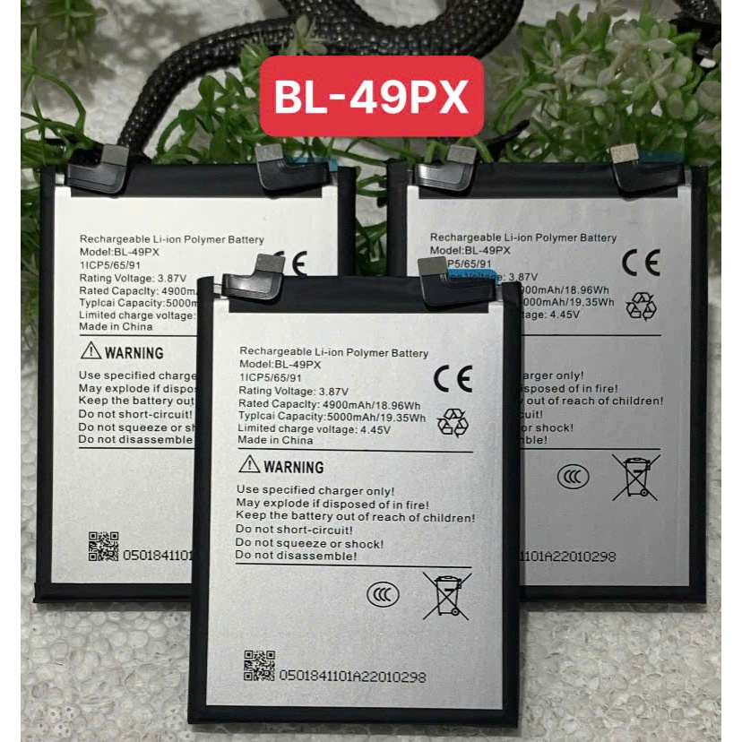 🔋 PIN BL‑49PX CHO INFINIX NOTE 30 PRO | ZIN MỚI HỘP | CÓ BO VÍT 📦Dung lượng lớn lên tới 5200mAh, đủ 