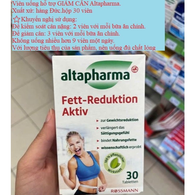 Hàng Đức, Altapharma Fett Reduktion aktive