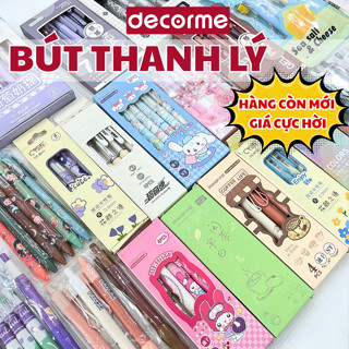   Thanh lý dọn kho  Tổng hợp bút gel Decorme viết êm mực đều giá rẻ 
