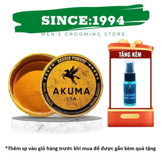  Sáp vuốt tóc tạo kiểu tóc AKUMA ROYAL POMADE 56g - 116g tạo độ bóng 