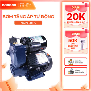 Máy bơm nước nóng tăng áp điện tử Nanoco model NCPS128-A/ 200-A/ 300-A/ 400-A (Công suất 128W, 200W,300W, 400W)