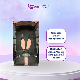 Xe đẩy 2 chiều 3 tư thế FUNNIO KM688 dùng cho bé từ sơ sinh, gấp lại nhỏ gọn để được trước xe máy ga