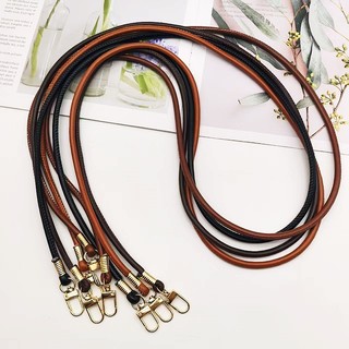 Dây đeo túi bằng da dài màu nâu 120cm. phụ kiện túi xách, túi handmade