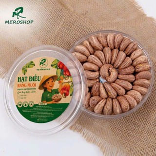  500Gr Hạt điều rang muối xếp hộp 380-410Hạt kg Hạt Lớn . Có hồ sơ công bố xuất hóa đơn công ty đầy đủ 