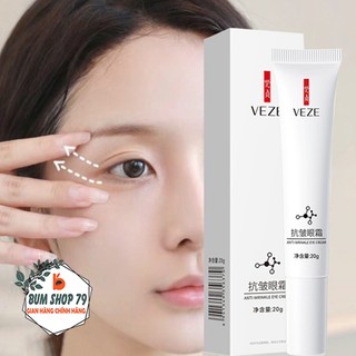 Kem Dưõng Mắt VeZe / VenZen Giảm Mụn Thịt Làm Dịu Da Hiệu Quả, Kem Giảm Thâm Mắt Cấp Ẩm Mờ Nếp Nhăn