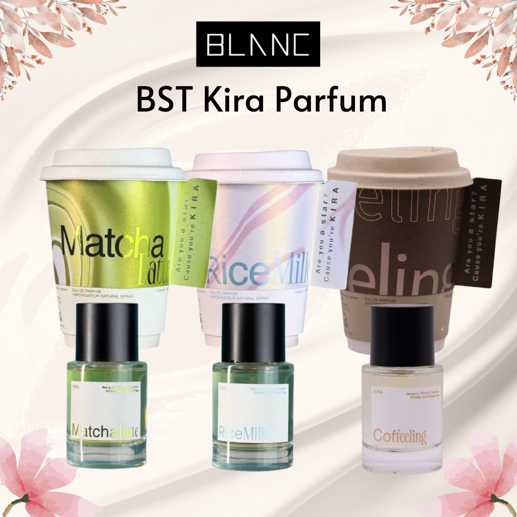 Nước Hoa Unisex Kira Parfum Mattcha Latte, Milk Rice, Coffeeling - Nước Hoa Chiết Độc Đáo, Đầm Ấm, Dễ Thương