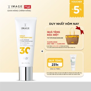 Kem chống nắng XOSMTM che khuyết điểm IMAGE Skincare - DAILY PREVENTION pure mineral tinted moisturizer SPF 30 73g
