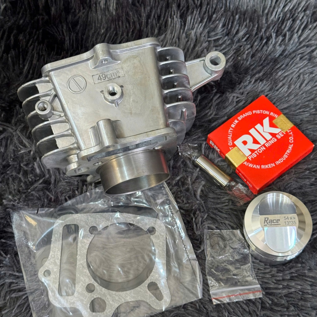 lòng 54mm số 49 trái nén RACE bạc RIK  dài 78mm