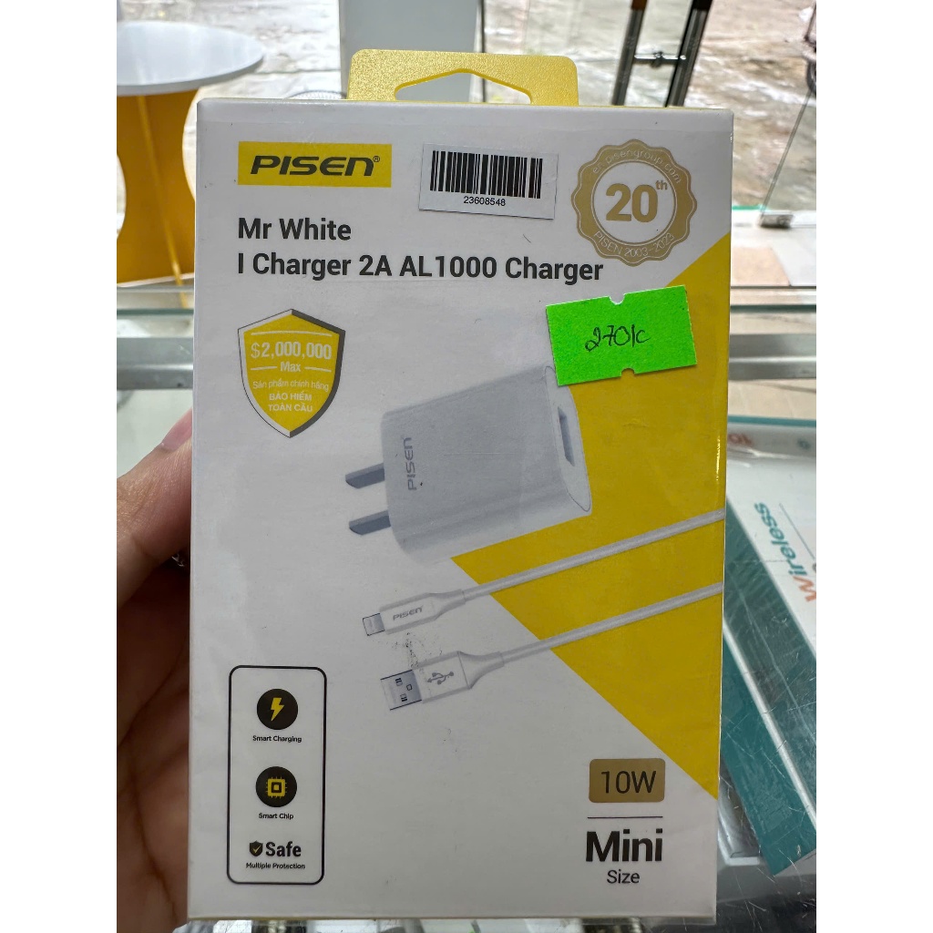cáp sạc pisen