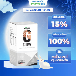 Viên uống Kudos Glow hỗ trợ da, tóc, móng (Hộp 30 viên)