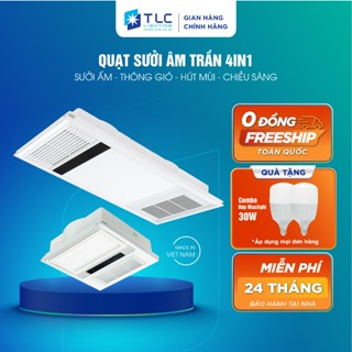 [CHÍNH HÃNG] Quạt sưởi âm trần Làm Mát Thông Gió Chiếu Sáng Sưởi Ấm TLC LIGHTING