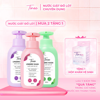 Nước Giặt Đồ Lót Chuyên Dụng Tinee 280ml - Bản Nano Bạc Hạn Chế Nấm Khuẩn, Dịu Nhẹ