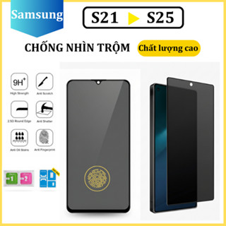[Dùng Vân Tay] Cường lực Chống Nhìn Trộm Samsung S22 S22+ S23 S23+ S24 S24+ S25 S25+ S24ultra S25ultra s25fe