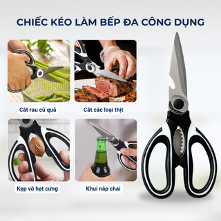 KÉO CẮT THỰC PHẨM NHÀ BẾP ĐA NĂNG BENCHUSCH