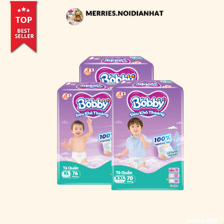 [FBS] Tã bỉm quần Bobby Ultra Siêu Khô Thoáng – Siêu Mỏng, Thấm Hút, Bé Thoải Mái Cả Ngày M/L/XL/XXL
