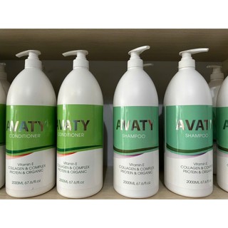 Cặp Gội & Xả Avaty Vitamin E Collagen Kích Thích Mọc Tóc Và Chống Rụng 2000ML