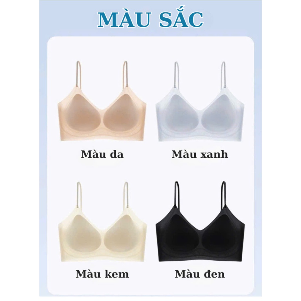 Áo Lót Nữ Thơm Mỏng Không Gọng, Su Mềm Mịn, Thoáng Mát Tạo Form Tự Nhiên cho các nàng đi thể thao | BigBuy360 - bigbuy360.vn