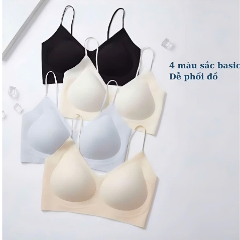 Áo Lót Nữ Thơm Mỏng Không Gọng, Su Mềm Mịn, Thoáng Mát Tạo Form Tự Nhiên cho các nàng đi thể thao | BigBuy360 - bigbuy360.vn