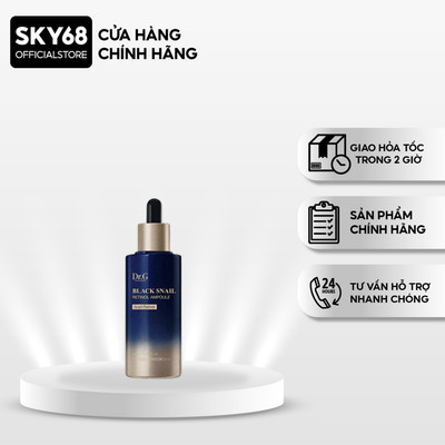 Tinh chất ngăn ngừa lão hóa chuyên sâu Dr.G Black Snail Retinol Ampoule 10ml