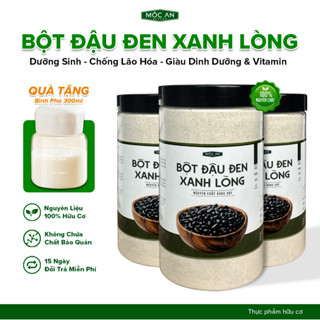 Bột Đậu Đen Xanh Lòng Nguyên Chất Mộc An Hạt Rang Xay Mịn Giàu Dinh Dưỡng