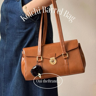    Tặng Susuwatari charm   Koichi Barrel Bag - Túi Form Barrel Phong Cách Nhật KOICHI   Ouithebrand   