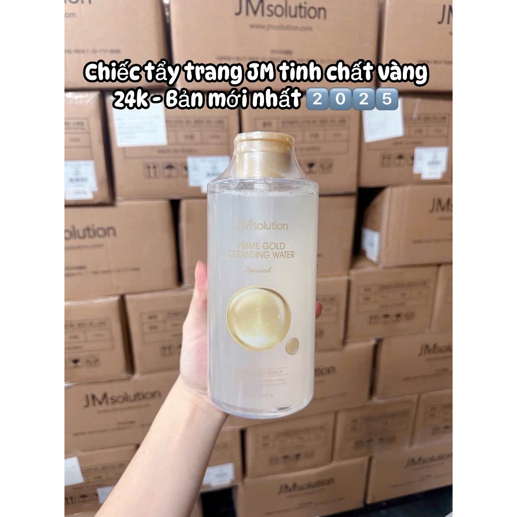 Tẩy trang JM solution Prime Gold 850ml