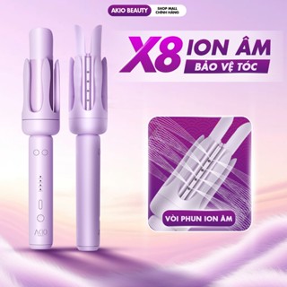 Máy uốn tóc tự động Akio công nghệ lõi phun ion âm trực tiếp bảo vệ tóc đường kính uốn 32mm