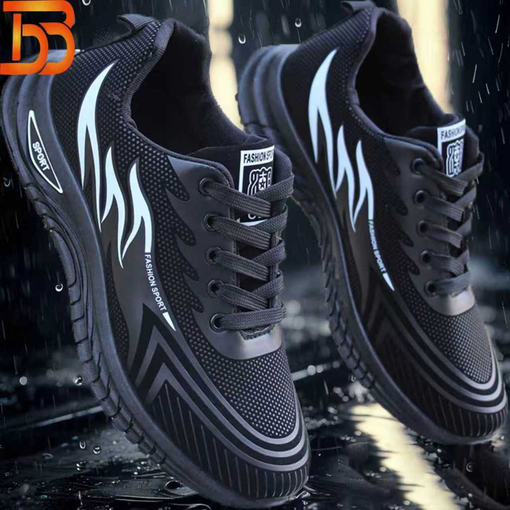 Giày thể thao thời trang thoáng khí cho nam, vải chống thấm nước, đế cao su chắc chắn, giày nam chống mài mòn