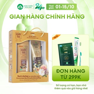 Combo sản phẩm Dầu gội 200ml và Dầu xả 150ml Nguyên Xuân Bồng bềnh dành cho tóc dầu, tóc bết