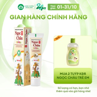 Kem đánh răng dược liệu Ngọc Châu trẻ em trên 6 tuổi 70g