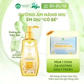 Dung dịch vệ sinh Dạ hương Daily Fresh Moisture - Tăng cường thành phần DƯỠNG ẨM 145ml