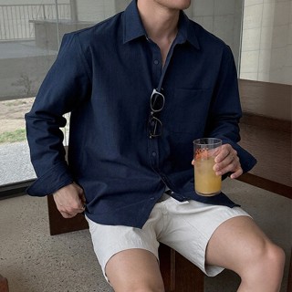 Áo Sơ Mi Nam Mùa Hè Thời Trang Cao Cấp Chất Linen Thấm Hút Mồ Hôi Phù Hợp Mặc Đi Biển Đi Chơi HALLEY A28