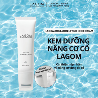 Kem Cổ LAGOM Collagen Lifting Neck Cream 50mL Chống Nhăn Cho Cổ
