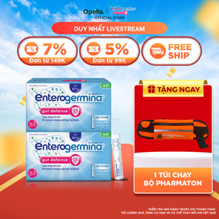 [KOL LIVESTREAM] Bộ 2 Thực phẩm bảo vệ sức khỏe Enterogermina Gut Defense giúp tăng cường tiêu hóa - 1 ống 5ml