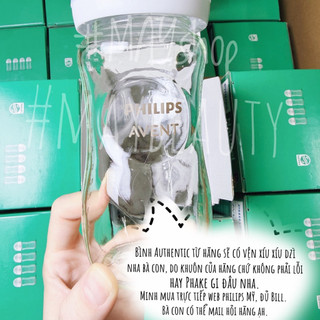 (Tách Set ❤️ Ko Hộp) Bình sữa chống đầy hơi 𝐀𝐯𝐞𝐧𝐭 𝐍𝐚𝐭𝐮𝐫𝐚𝐥 120ml/125ml/240ml/260ml/330ml