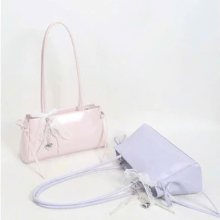 TÚI QUINCY - Túi hộp form cứng kèm nơ sang chảnh túi xách nữ đẹp túi chữ nhật cho nữ túi dài tặng kèm charm nơ, sẵ.....