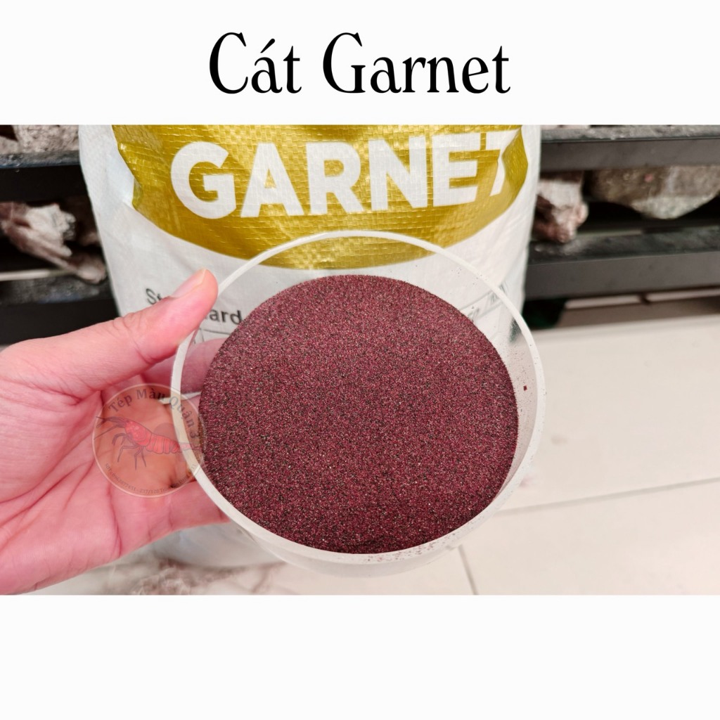 Cát Garnet - Cát Thủy Sinh - Tép Màu Quận 3