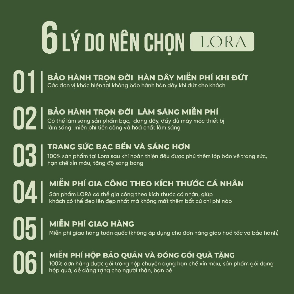 [BH Trọn Đời] Vòng Tay Bạc Lắc Tay Nữ Bạc S925 LORA May Mắn Bình An Gia Công Riêng Theo Size Tay Quà Tặng Ý Nghĩa | BigBuy360 - bigbuy360.vn