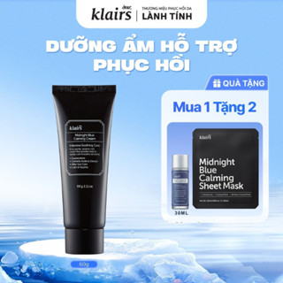 [Dear, Klairs x Hannah Olala] Kem dưỡng da Dear, Klairs Midnight Blue Calming Cream 60g