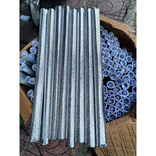 Cuộn Giấy Bạc Dán Bếp Cách Nhiệt 2m Dán Chống Bắn Dâu Mỡ Nhà Bếp  Khổ 60cm  , Chống Thấm Nước Dễ Lau Chùi Chất Lượng