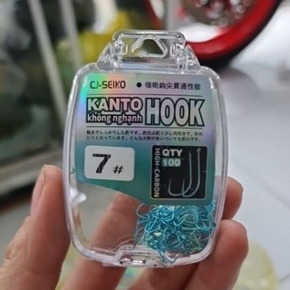 lưỡi KANTO HOOK titan xanh không nghạnh