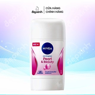Sáp khử mùi Nivea trắng mịn ngọc trai 50ml